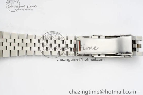 MiroTime 0415 TopPick DateJust 41 SS JDF 904L Steel Blue Textured Dial on Jubilee Bracelet VR3235 V 2235